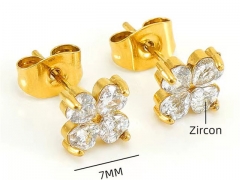 HY Wholesale Jewelry Earrings 316L Stainless Steel Earrings Jewelry-HY0082E0093