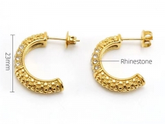 HY Wholesale Jewelry Earrings 316L Stainless Steel Earrings Jewelry-HY0082E0602