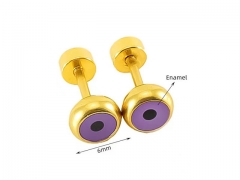 HY Wholesale Jewelry Earrings 316L Stainless Steel Earrings Jewelry-HY0082E0583