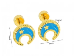 HY Wholesale Jewelry Earrings 316L Stainless Steel Earrings Jewelry-HY0082E0476