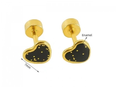 HY Wholesale Jewelry Earrings 316L Stainless Steel Earrings Jewelry-HY0082E0558