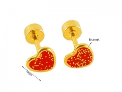 HY Wholesale Jewelry Earrings 316L Stainless Steel Earrings Jewelry-HY0082E0559