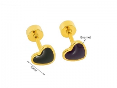 HY Wholesale Jewelry Earrings 316L Stainless Steel Earrings Jewelry-HY0082E0317