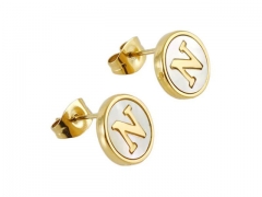 HY Wholesale Jewelry Earrings 316L Stainless Steel Earrings Jewelry-HY0082E0066