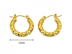 HY Wholesale Jewelry Earrings 316L Stainless Steel Earrings Jewelry-HY0082E0736