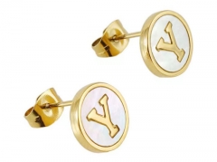 HY Wholesale Jewelry Earrings 316L Stainless Steel Earrings Jewelry-HY0082E0077