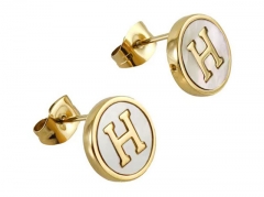 HY Wholesale Jewelry Earrings 316L Stainless Steel Earrings Jewelry-HY0082E0060