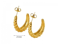 HY Wholesale Jewelry Earrings 316L Stainless Steel Earrings Jewelry-HY0082E0321