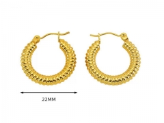 HY Wholesale Jewelry Earrings 316L Stainless Steel Earrings Jewelry-HY0082E0735