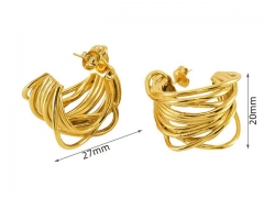 HY Wholesale Jewelry Earrings 316L Stainless Steel Earrings Jewelry-HY0082E0112