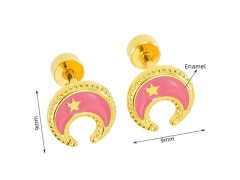 HY Wholesale Jewelry Earrings 316L Stainless Steel Earrings Jewelry-HY0082E0477