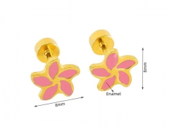 HY Wholesale Jewelry Earrings 316L Stainless Steel Earrings Jewelry-HY0082E0564