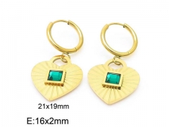 HY Wholesale Jewelry Earrings 316L Stainless Steel Earrings Jewelry-HY0151E0909