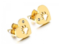 HY Wholesale Jewelry Earrings 316L Stainless Steel Earrings Jewelry-HY0151E0177