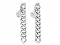 HY Wholesale Jewelry Earrings 316L Stainless Steel Earrings Jewelry-HY0151E0938