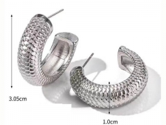 HY Wholesale Jewelry Earrings 316L Stainless Steel Earrings Jewelry-HY0151E0212