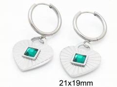 HY Wholesale Jewelry Earrings 316L Stainless Steel Earrings Jewelry-HY0151E0214