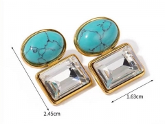 HY Wholesale Jewelry Earrings 316L Stainless Steel Earrings Jewelry-HY0151E0204