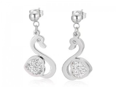 HY Wholesale Jewelry Earrings 316L Stainless Steel Earrings Jewelry-HY0151E0440