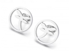 HY Wholesale Jewelry Earrings 316L Stainless Steel Earrings Jewelry-HY0151E0384