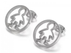 HY Wholesale Jewelry Earrings 316L Stainless Steel Earrings Jewelry-HY0151E0409