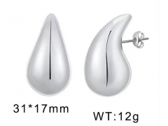 HY Wholesale Jewelry Earrings 316L Stainless Steel Earrings Jewelry-HY0151E0571