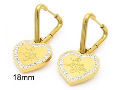 HY Wholesale Jewelry Earrings 316L Stainless Steel Earrings Jewelry-HY0151E0658