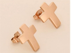 HY Wholesale Jewelry Earrings 316L Stainless Steel Earrings Jewelry-HY0151E0056