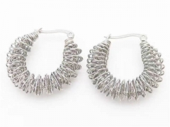 HY Wholesale Jewelry Earrings 316L Stainless Steel Earrings Jewelry-HY0151E0601