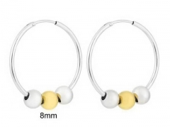 HY Wholesale Jewelry Earrings 316L Stainless Steel Earrings Jewelry-HY0151E0586