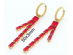 HY Wholesale Jewelry Earrings 316L Stainless Steel Earrings Jewelry-HY0151E0884