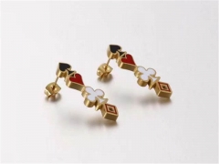 HY Wholesale Jewelry Earrings 316L Stainless Steel Earrings Jewelry-HY0151E0507