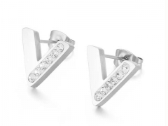 HY Wholesale Jewelry Earrings 316L Stainless Steel Earrings Jewelry-HY0151E0270