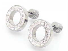 HY Wholesale Jewelry Earrings 316L Stainless Steel Earrings Jewelry-HY0151E0234