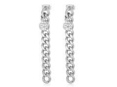 HY Wholesale Jewelry Earrings 316L Stainless Steel Earrings Jewelry-HY0151E0862