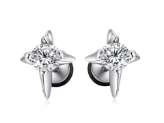 HY Wholesale Jewelry Popular Earrings 316L Stainless Steel Earrings Jewelry-HY0157E0137