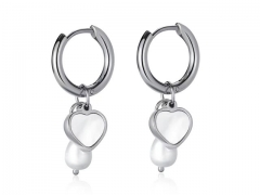 HY Wholesale Jewelry Popular Earrings 316L Stainless Steel Earrings Jewelry-HY0157E0053