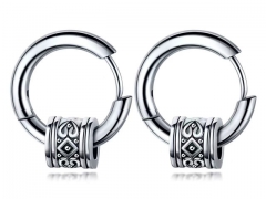 HY Wholesale Jewelry Popular Earrings 316L Stainless Steel Earrings Jewelry-HY0157E0218