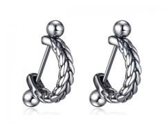 HY Wholesale Jewelry Popular Earrings 316L Stainless Steel Earrings Jewelry-HY0157E0284