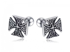 HY Wholesale Jewelry Popular Earrings 316L Stainless Steel Earrings Jewelry-HY0157E0032