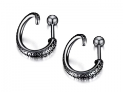 HY Wholesale Jewelry Popular Earrings 316L Stainless Steel Earrings Jewelry-HY0157E0280