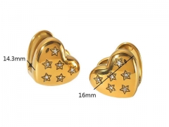 HY Wholesale Jewelry Popular Earrings 316L Stainless Steel Earrings Jewelry-HY0158E0478