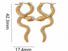 HY Wholesale Jewelry Popular Earrings 316L Stainless Steel Earrings Jewelry-HY0158E0280