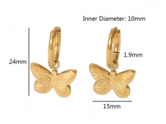 HY Wholesale Jewelry Popular Earrings 316L Stainless Steel Earrings Jewelry-HY0158E0332