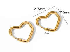 HY Wholesale Jewelry Popular Earrings 316L Stainless Steel Earrings Jewelry-HY0158E0159