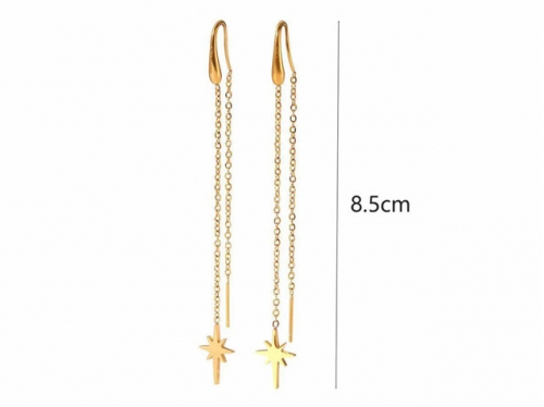 HY Wholesale Jewelry Popular Earrings 316L Stainless Steel Earrings Jewelry-HY0158E0715