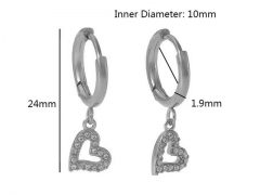 HY Wholesale Jewelry Popular Earrings 316L Stainless Steel Earrings Jewelry-HY0158E0739