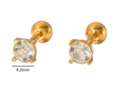 HY Wholesale Jewelry Popular Earrings 316L Stainless Steel Earrings Jewelry-HY0158E0466