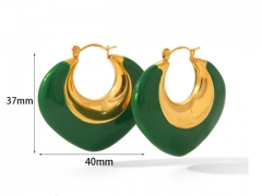 HY Wholesale Jewelry Popular Earrings 316L Stainless Steel Earrings Jewelry-HY0158E0493