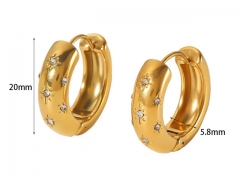 HY Wholesale Jewelry Popular Earrings 316L Stainless Steel Earrings Jewelry-HY0158E0168